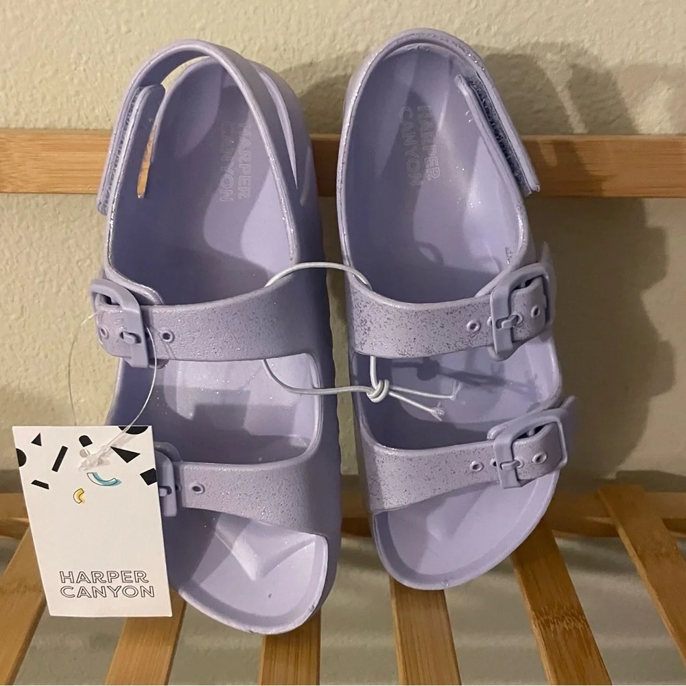 NEW…Harper Canyon Sage Lilac Toddler Sandals